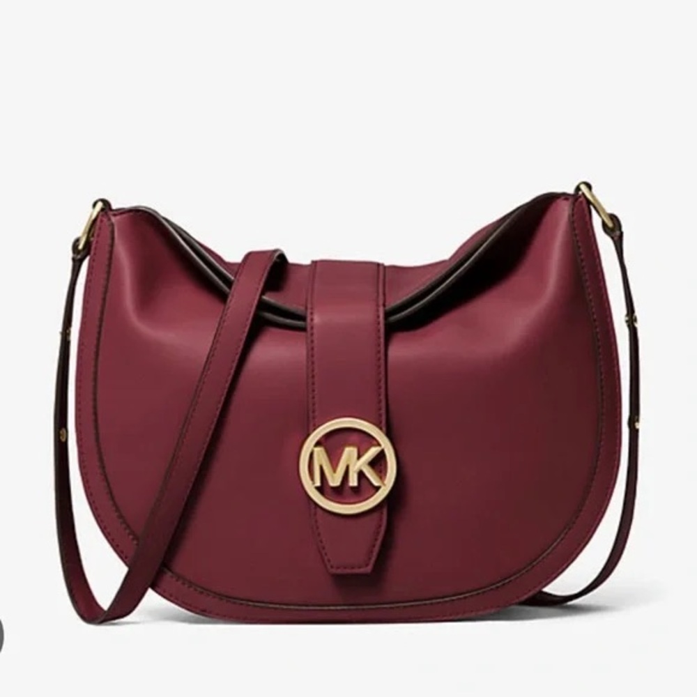 Michael Kors Wine Crossbody Gabby Small